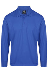 BOTANY MENS LONGSLEEVE POLOS - 1316