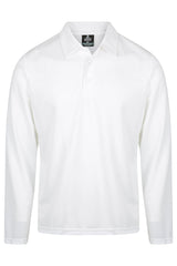 BOTANY MENS LONGSLEEVE POLOS - 1316