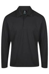 BOTANY MENS LONGSLEEVE POLOS - 1316