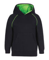 JB'S KIDS & ADULTS CONTRAST FLEECY HOODIE - 3CFH