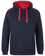 JB'S KIDS & ADULTS CONTRAST FLEECY HOODIE - 3CFH