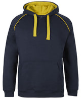 JB'S KIDS & ADULTS CONTRAST FLEECY HOODIE - 3CFH