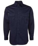 JB'S L/S 190G WORK SHIRT - 6WLS