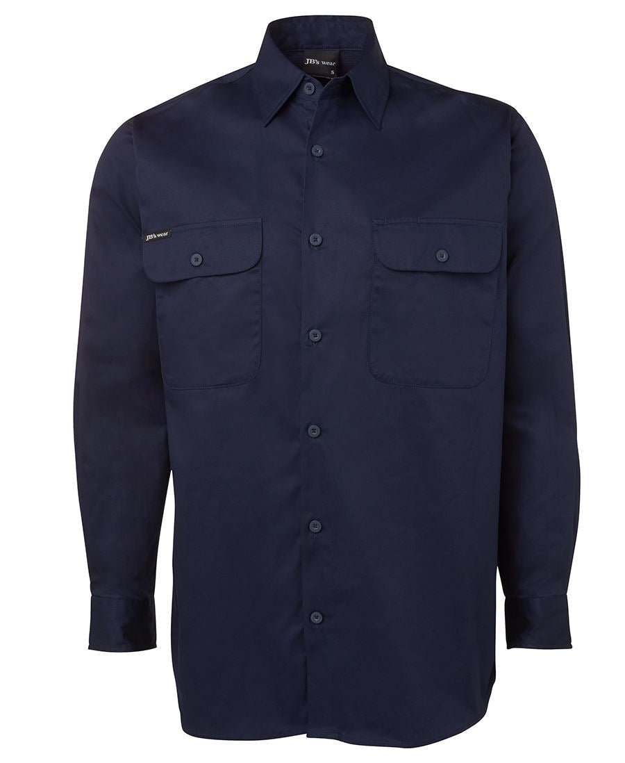 JB'S L/S 150G WORK SHIRT - 6WSLL