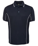 PODIUM S/S PIPING POLO - 7PIP