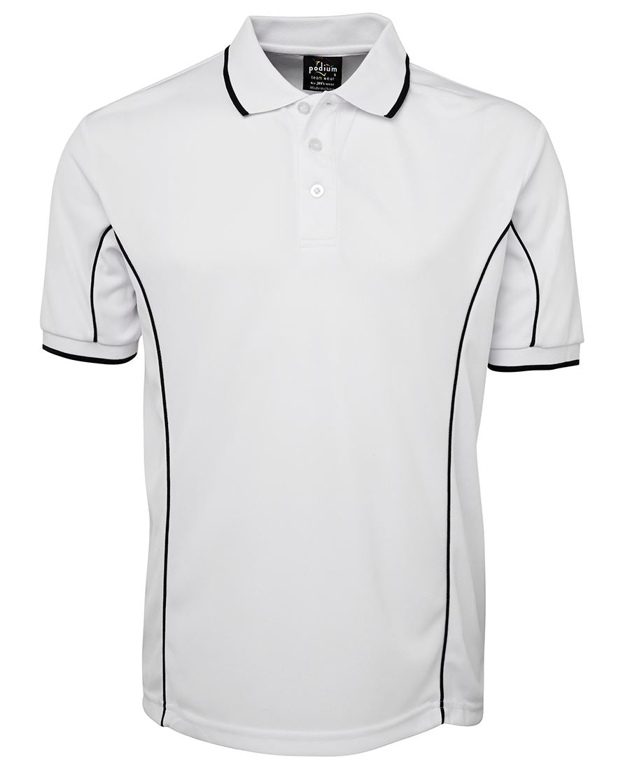 PODIUM S/S PIPING POLO - 7PIP