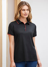 Womens Focus Short Sleeve Polo - P313LS