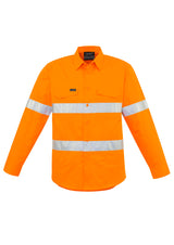 Mens Hi Vis Hoop Taped Long Sleeve Shirt