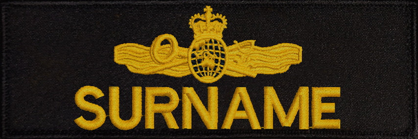 Navy Name Bar: Naval Intelligence Officer