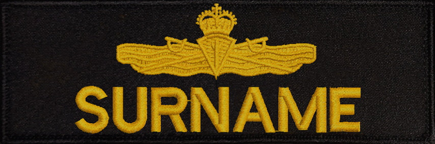 Navy Name Bar: Principal Warfare Officer